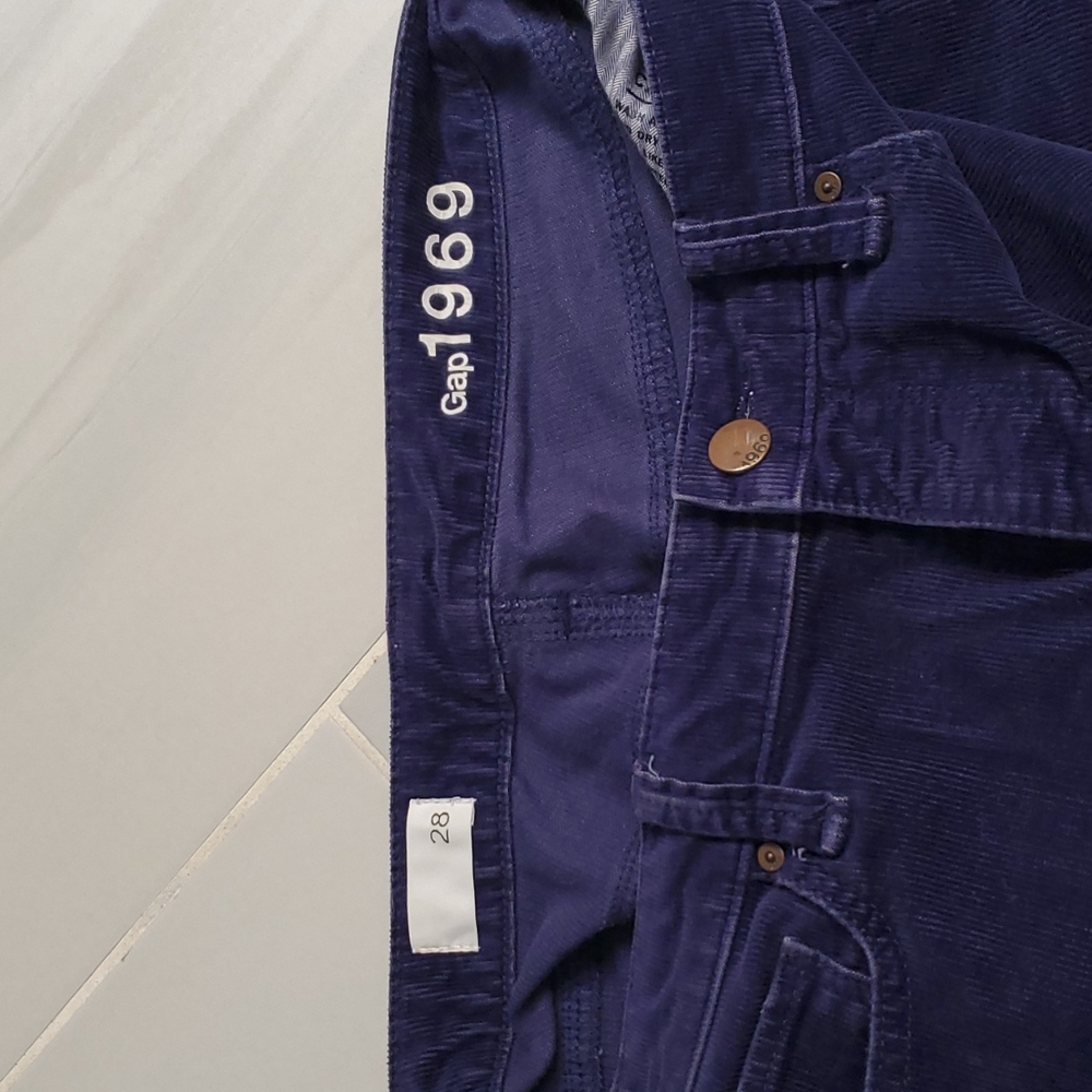 VINTAGE Corduroy Shorts Gap 1969 Sz 28 EUC - Picture 10 of 12